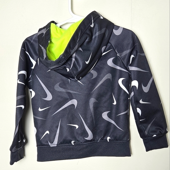 Toddler Boy's Nike Hooded Full Zip Track Jacket, Size 2T - Picture 2 of 4